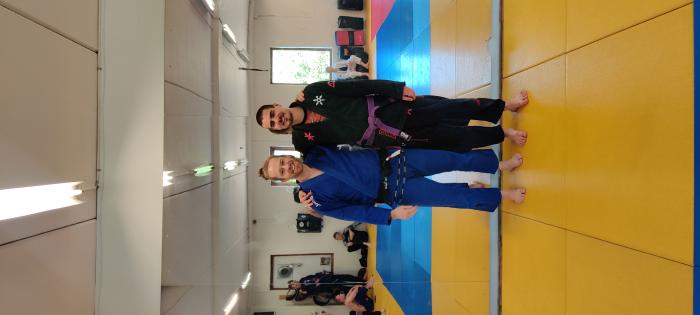 Purple belt · May 15, 2022 · Promoted by Arnar Freyr Vigfússon