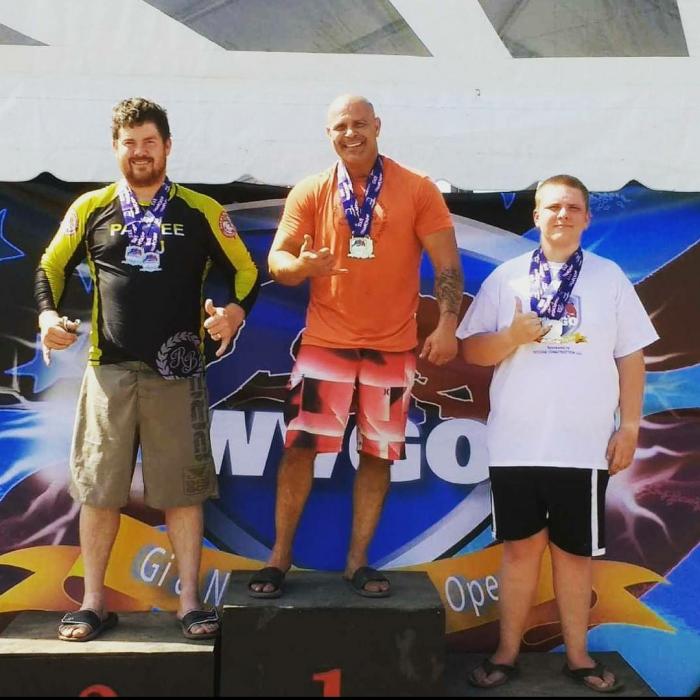 First bjj tournament. Hosted by Butch Hiles August 2017