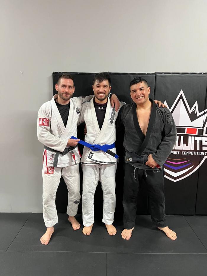 Blue belt · May 10, 2022 · Promoted by Gregg King