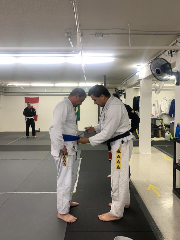Blue belt · June 17, 2021 · Promoted by Mitchel Wiles