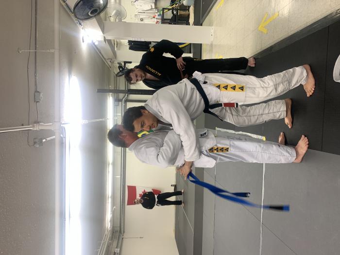 Blue belt · June 17, 2021 · Promoted by Mitchel Wiles