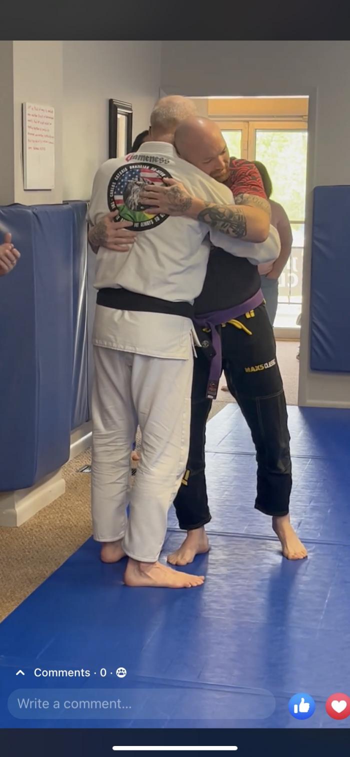 Purple belt · April 30, 2022 · Promoted by Kevin Outten