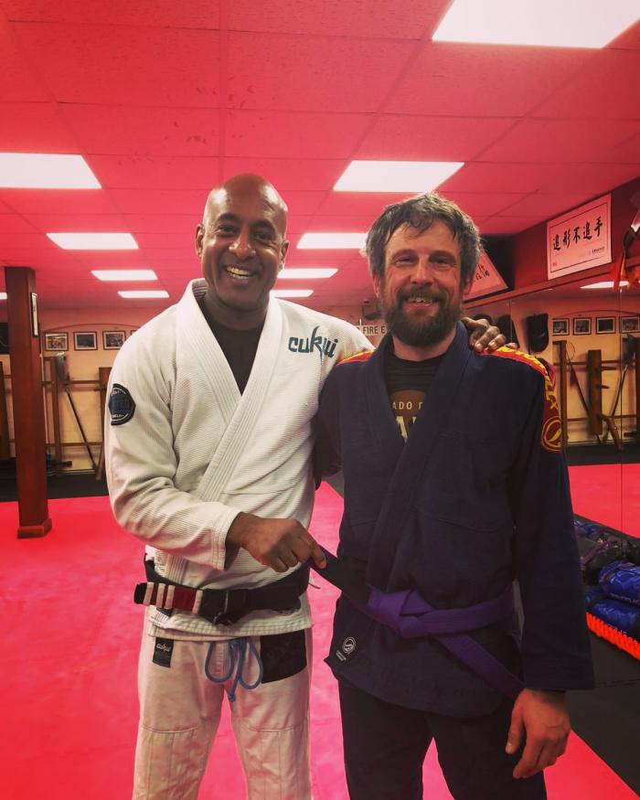 Purple belt · January 23, 2022 · Promoted by Mark Phillips
