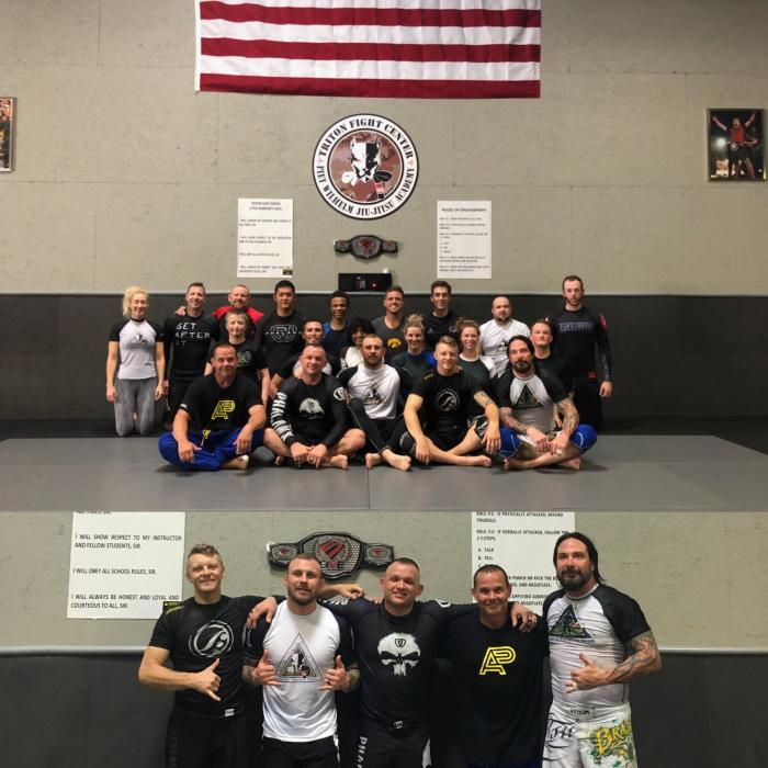 Nogi seminar Triton Fight Center