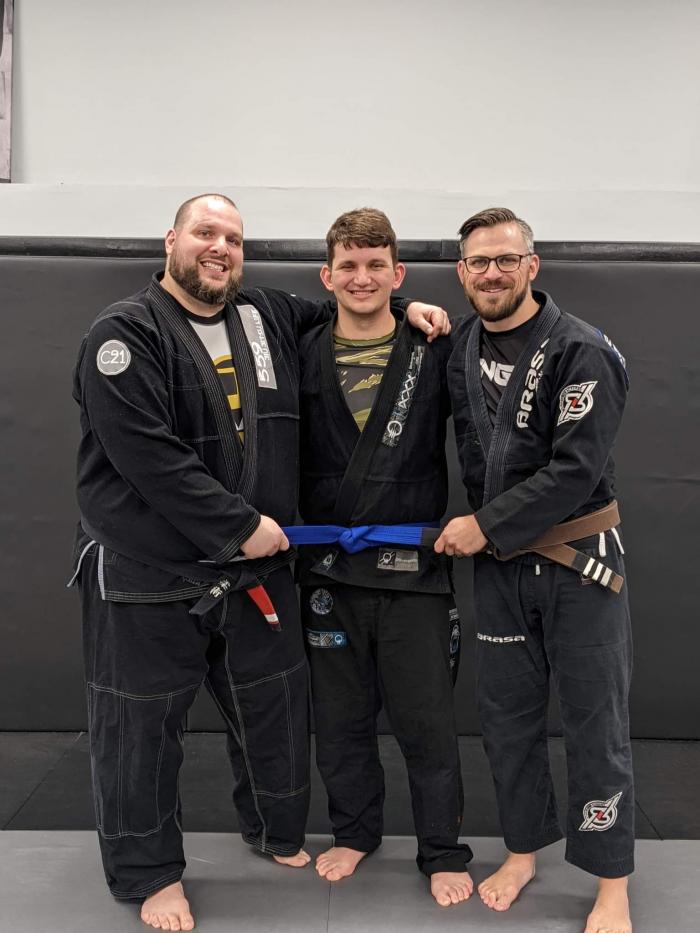 Blue belt · March 10, 2022 · Promoted by Ryan Bowen