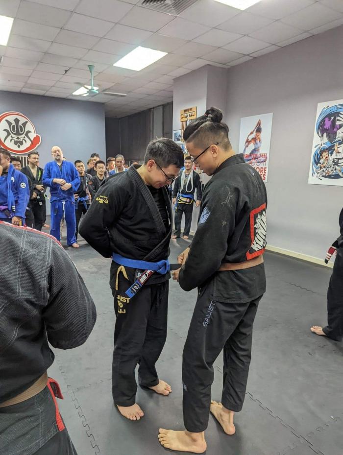 First stripe :)