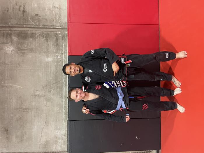 Blue belt · September 20, 2021 · Promoted by Derek Lemos