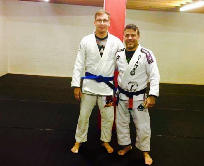 Blue belt · January 25, 2017 · Promoted by Marcos Parrumpa DaMatta