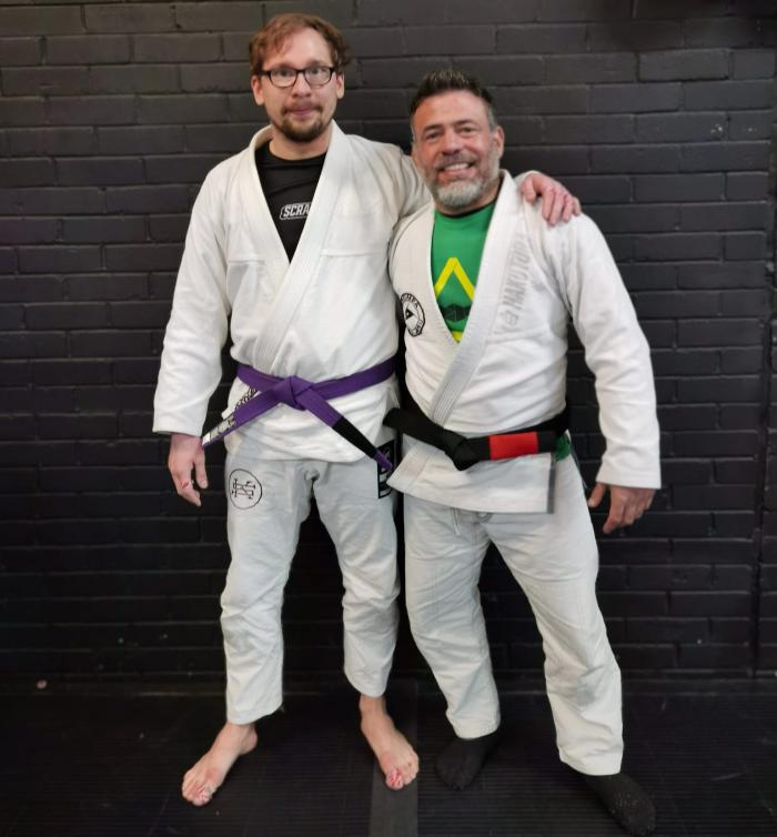 Purple belt · January 19, 2022 · Promoted by Marcos Parrumpa DaMatta