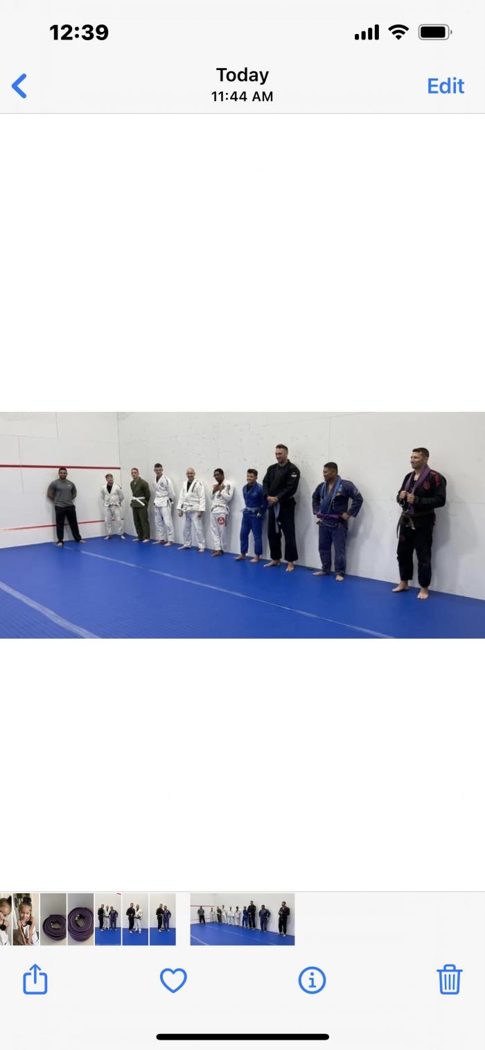 Brown belt · May 21, 2022 · Promoted by Eric Farmer