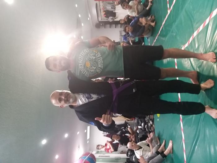 Purple belt · May 22, 2022 · Promoted by Chris Paines