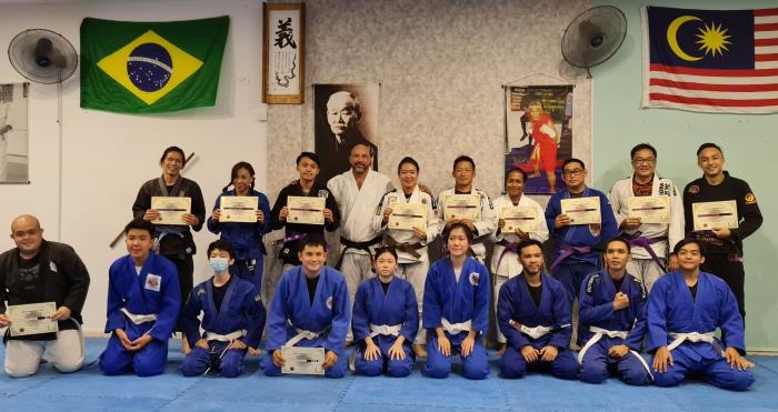 Purple belt · May 20, 2022 · Promoted by Salomao Lima