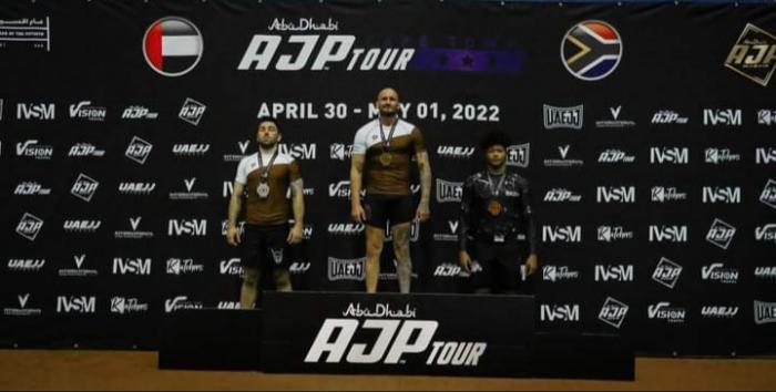 Gold Ajp 85kg pro Brown belt  (no/gi)