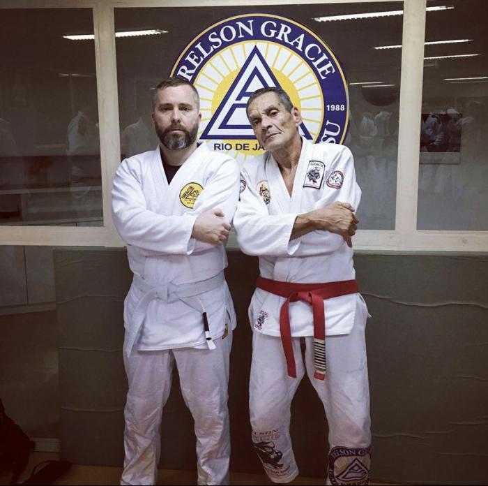 Grand Master Relson Gracie camp Leblon Rio de Janeiro