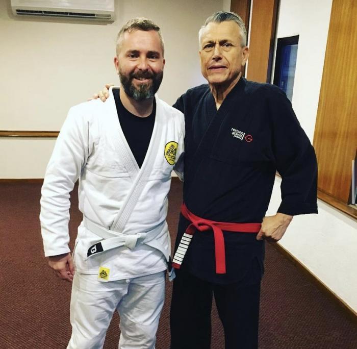 Private class with Grand Master Reylson Gracie