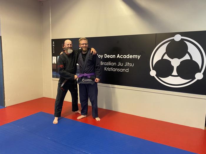 Purple belt · May 24, 2022 · Promoted by Richard Haye