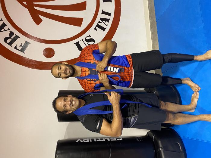 Blue belt · August 5, 2020 · Promoted by Billy Hanes