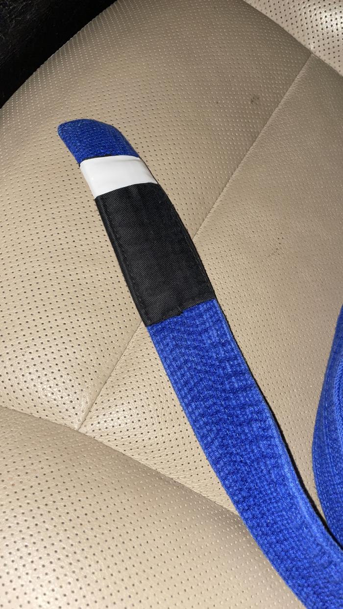 Blue belt · August 5, 2020 · Promoted by Billy Hanes