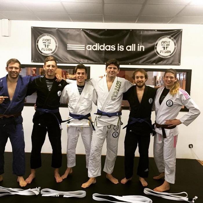 Blue belt · December 22, 2017 · Promoted by Jan Zander