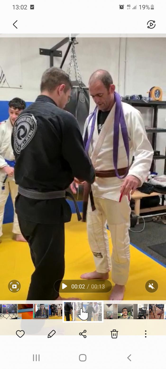 Brown belt · May 31, 2023 · Promoted by Justin McGibbon