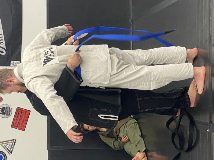 Blue belt · May 26, 2022 · Promoted by Gilbert Olivas