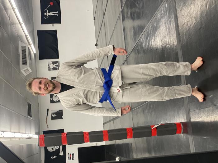 Blue belt · May 26, 2022 · Promoted by Gilbert Olivas