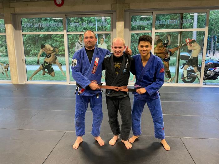 Brown belt · May 31, 2022 · Promoted by Steven Royakkers