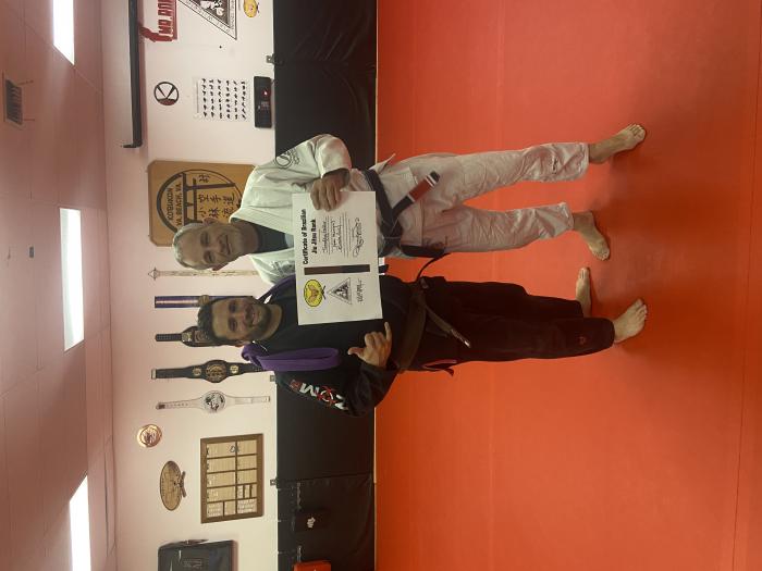 Brown belt · November 19, 2021 · Promoted by Ron Manes