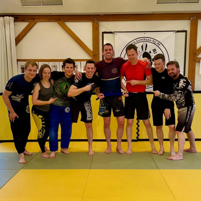 Blue belt · June 3, 2022 · Promoted by Marcel Miedecke