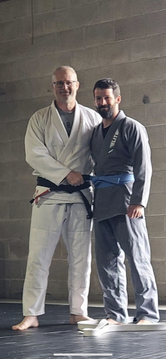 Blue belt · May 14, 2022 · Promoted by Kevin Outten