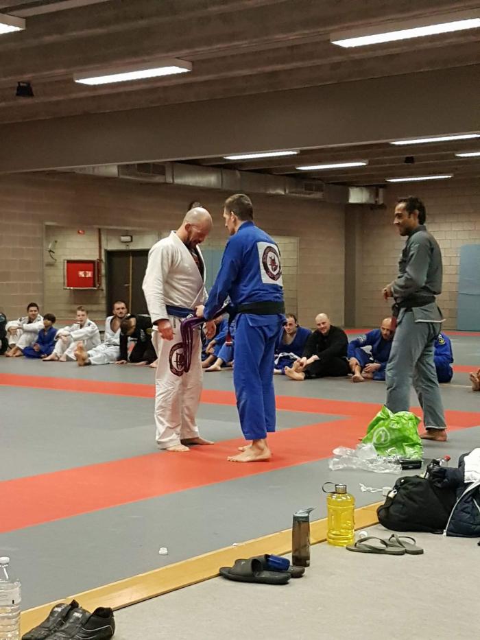 Purple belt · April 12, 2018 · Promoted by Augusto Ferrari