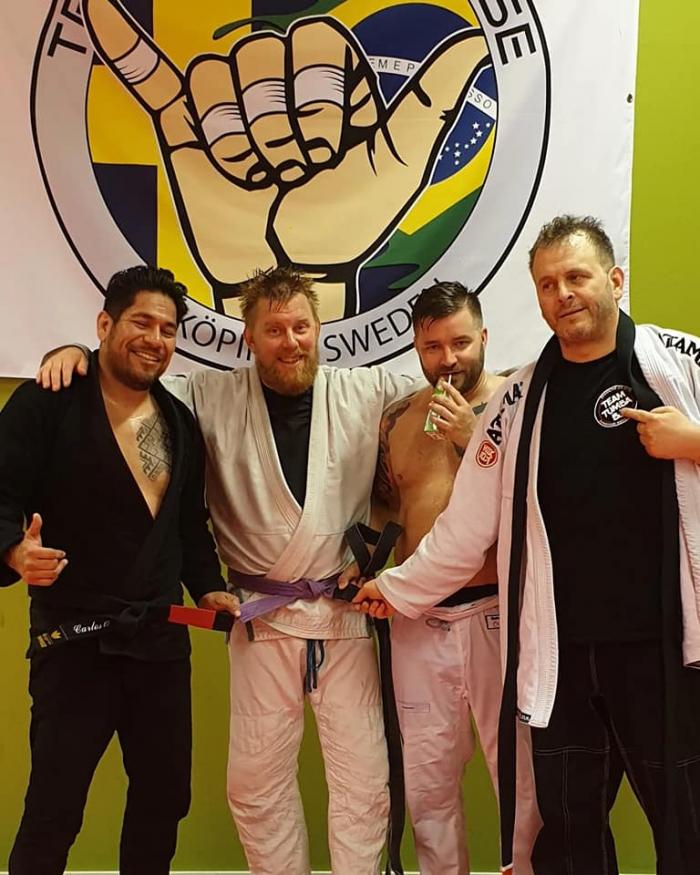 Purple belt · June 4, 2022 · Promoted by Carlos Osorio