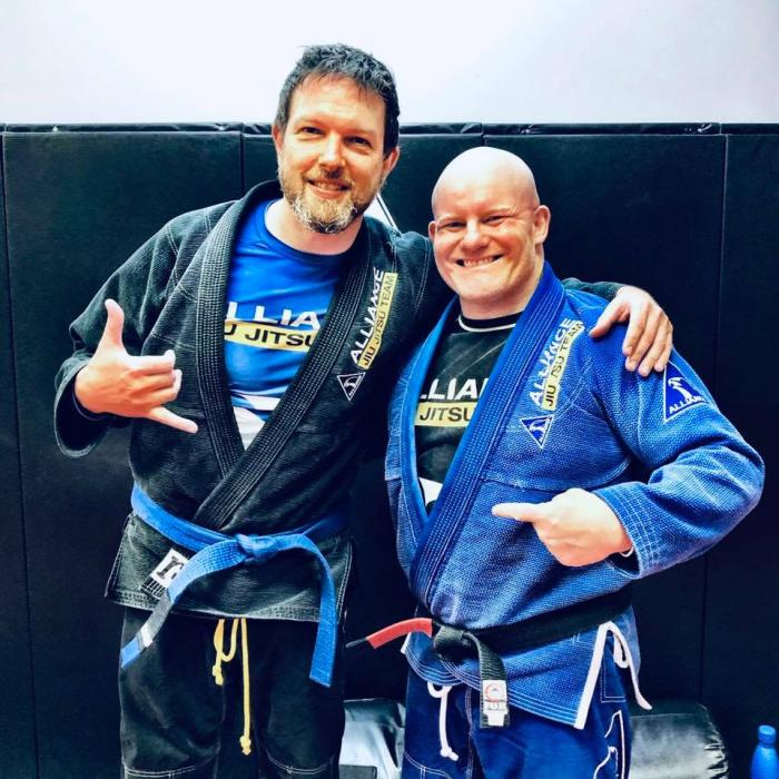 Blue belt · March 30, 2019 · Promoted by Sean McHugh