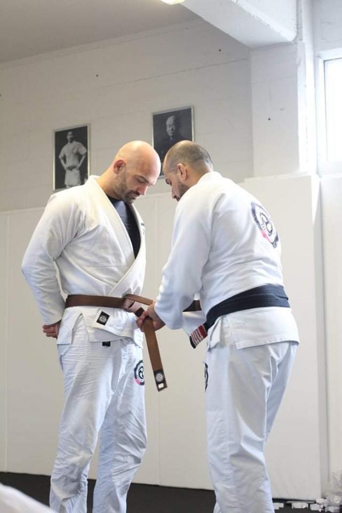 Brown belt · May 8, 2022 · Promoted by Vanderson Pires