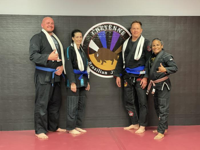 Blue belt · June 3, 2022 · Promoted by Gigi ArRoss-Baez