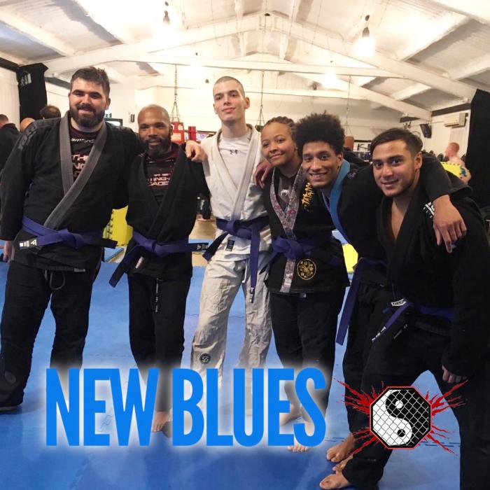 Blue belt · November 1, 2019 · Promoted by Darius Kumana