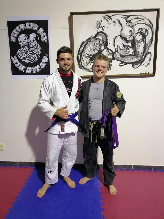 Purple belt · September 8, 2021 · Promoted by John van der Veen