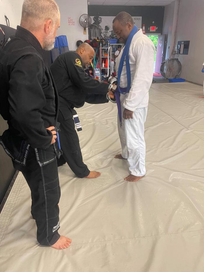 Purple belt · July 1, 2021 · Promoted by Lamonte Tyler