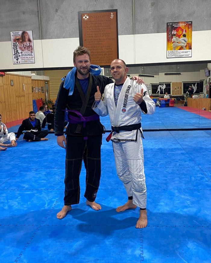 Purple belt · May 30, 2022 · Promoted by Chris Freeman