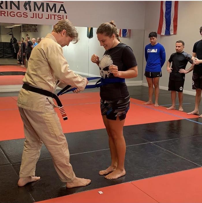 Blue belt · May 26, 2021 · Promoted by Mikyo Riggs