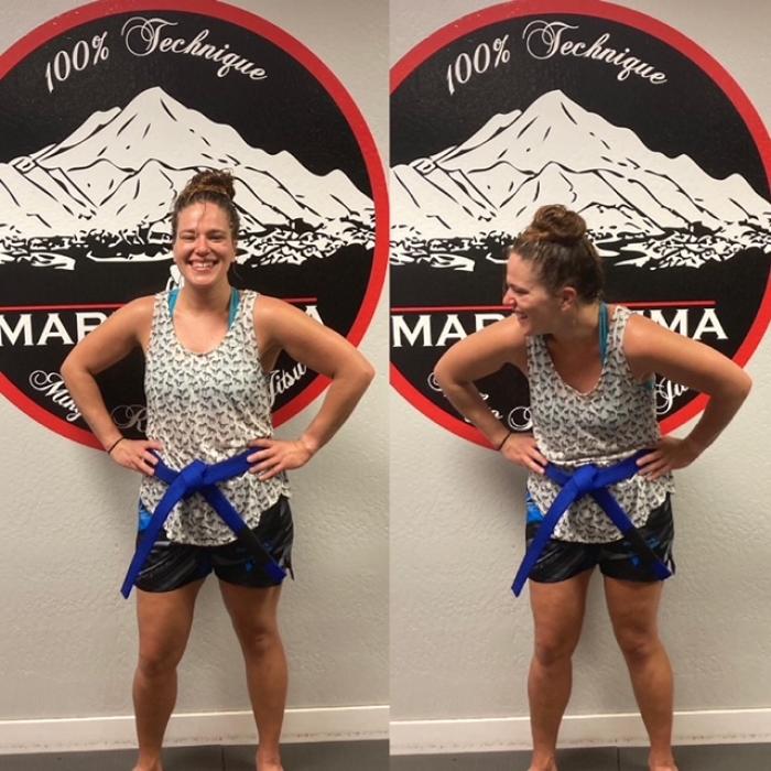 Blue belt · May 26, 2021 · Promoted by Mikyo Riggs