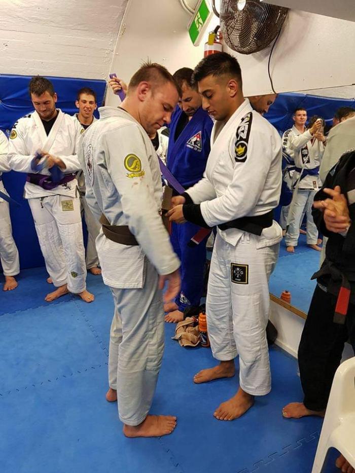 Brown belt · November 9, 2017 · Promoted by David Younan