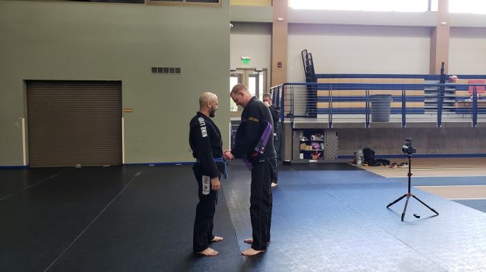 Purple belt · June 11, 2022 · Promoted by Miles Fortner