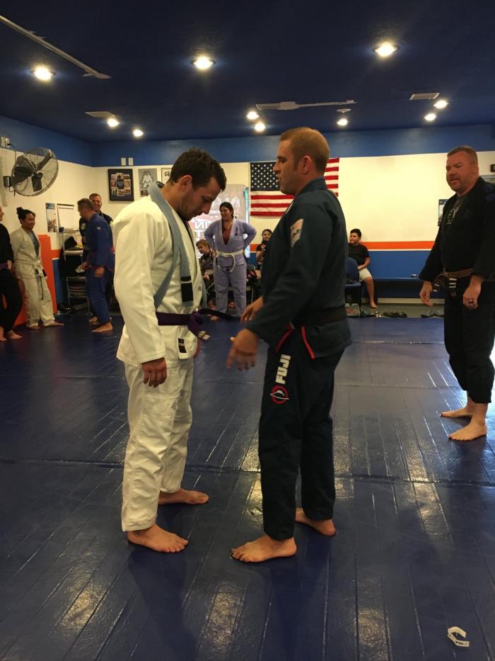 Blue belt · September 17, 2019 · Promoted by Tj Tomlin