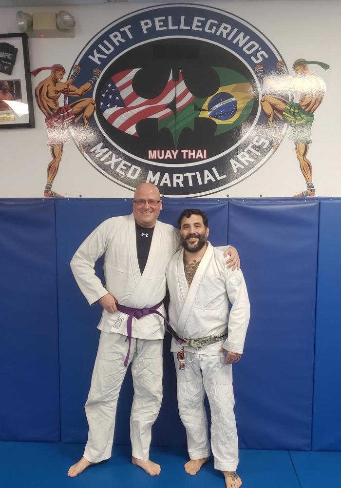 Purple belt · January 10, 2020 · Promoted by Kurt Pellegrino