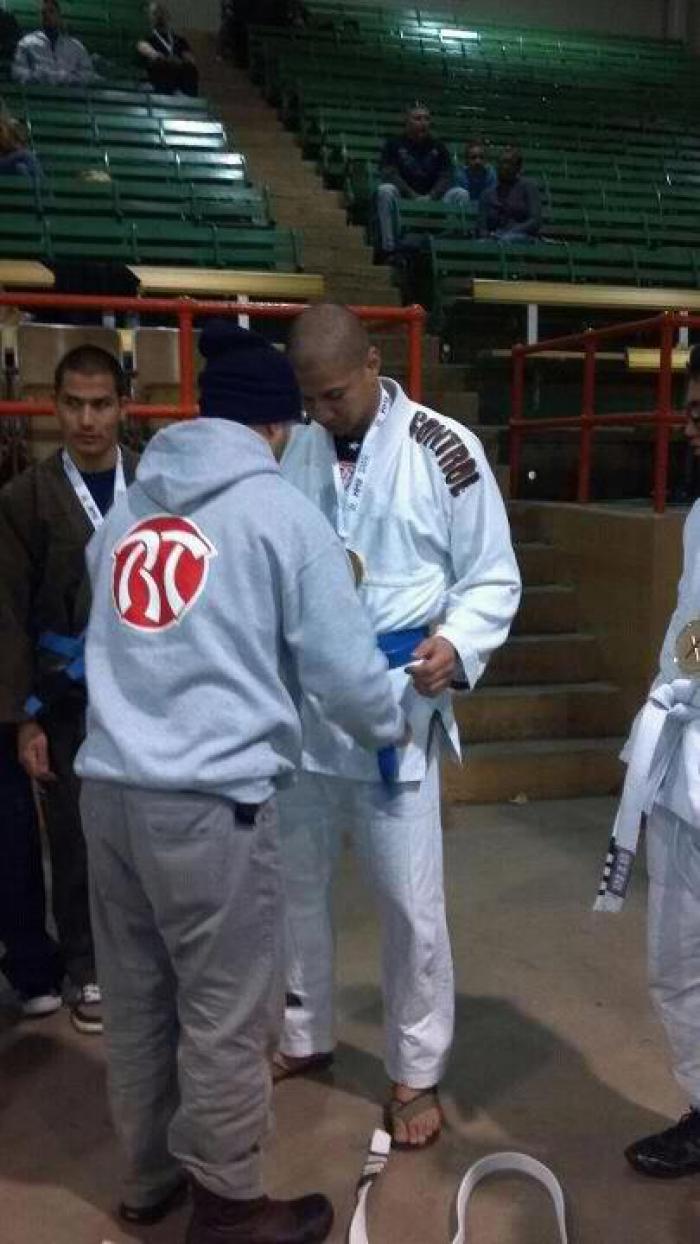 Blue belt · February 11, 2012 · Promoted by Ethan Day