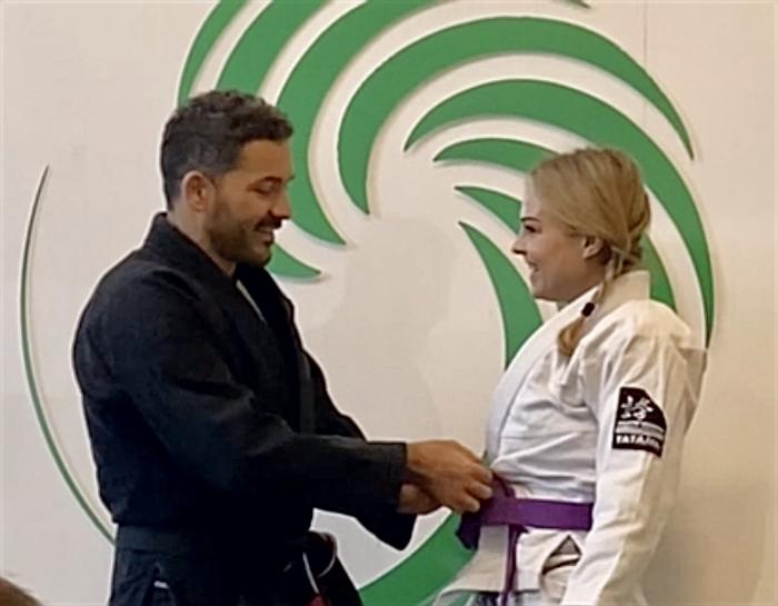 Purple belt · June 18, 2022 · Promoted by Lorenzo Fraquelli