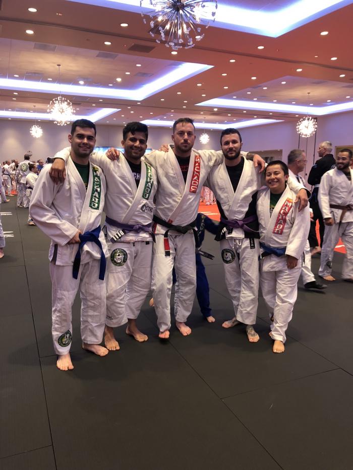 Purple belt · October 14, 2019 · Promoted by Professor Dylan Miller