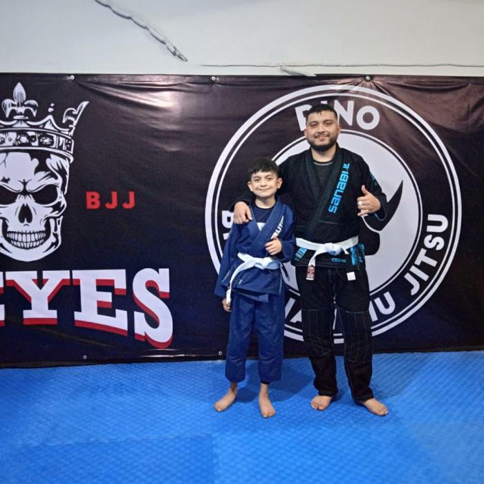 Training with my son