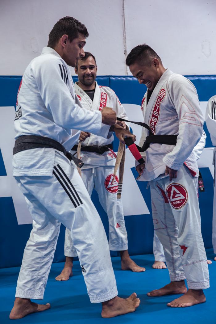 Black belt grading 1